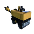 Hydraulic walk behind mini single double drum compactor road pedestrian vibratory vibration road roller